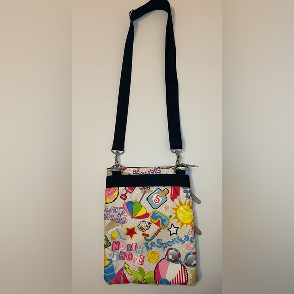 LeSportsac Three Zipper Vacation Crossbody Bag - Picture 3 of 10